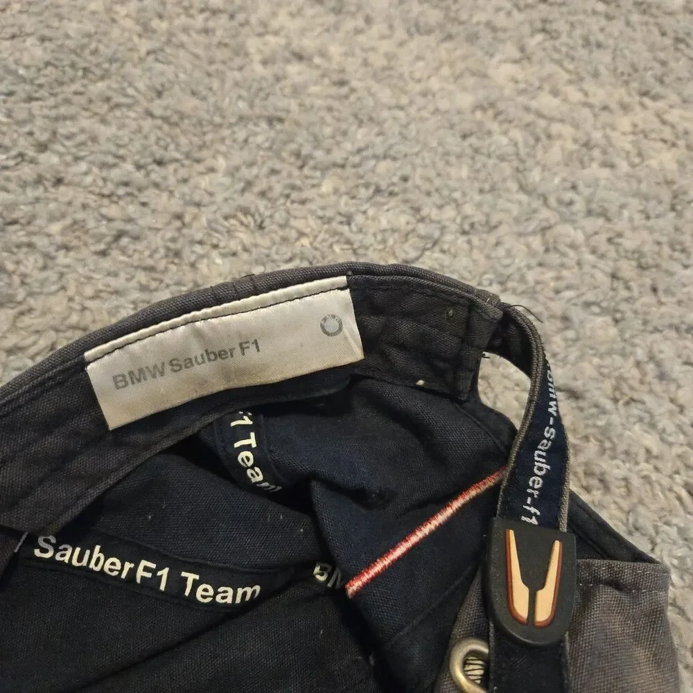 BMW SAUBER F1 TEAM CAP VINTAGE Gray CAP FORMULA 1 HAT  CAP - Picture 7 of 11